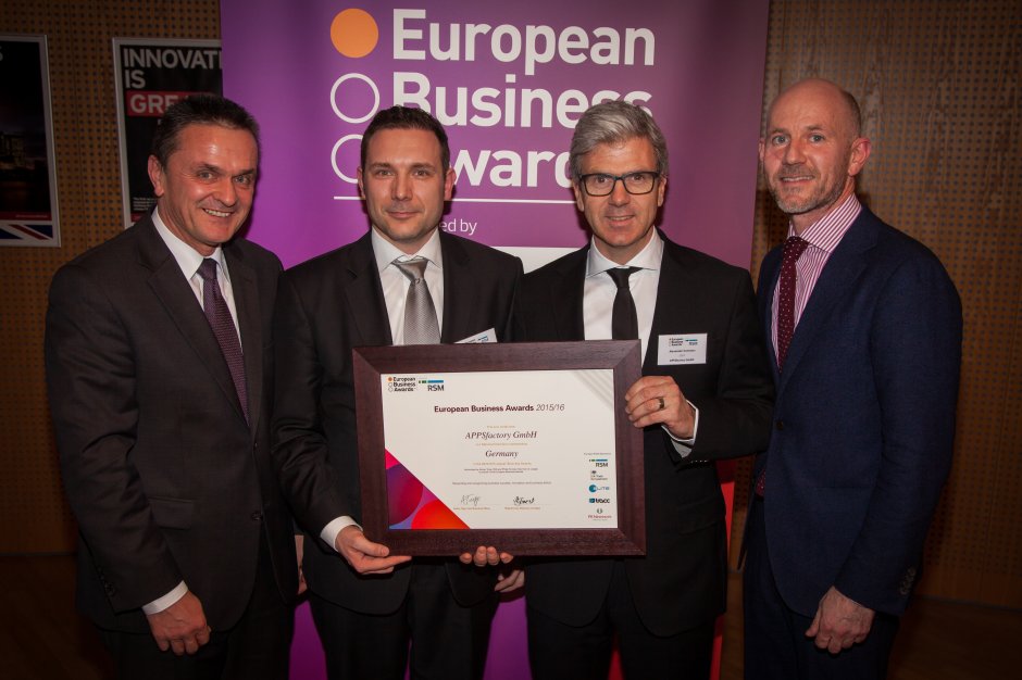 National Champion European Business Awards 2015/2016